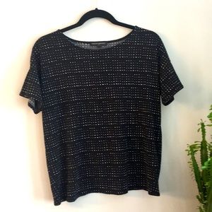 Banana Republic open back detail top